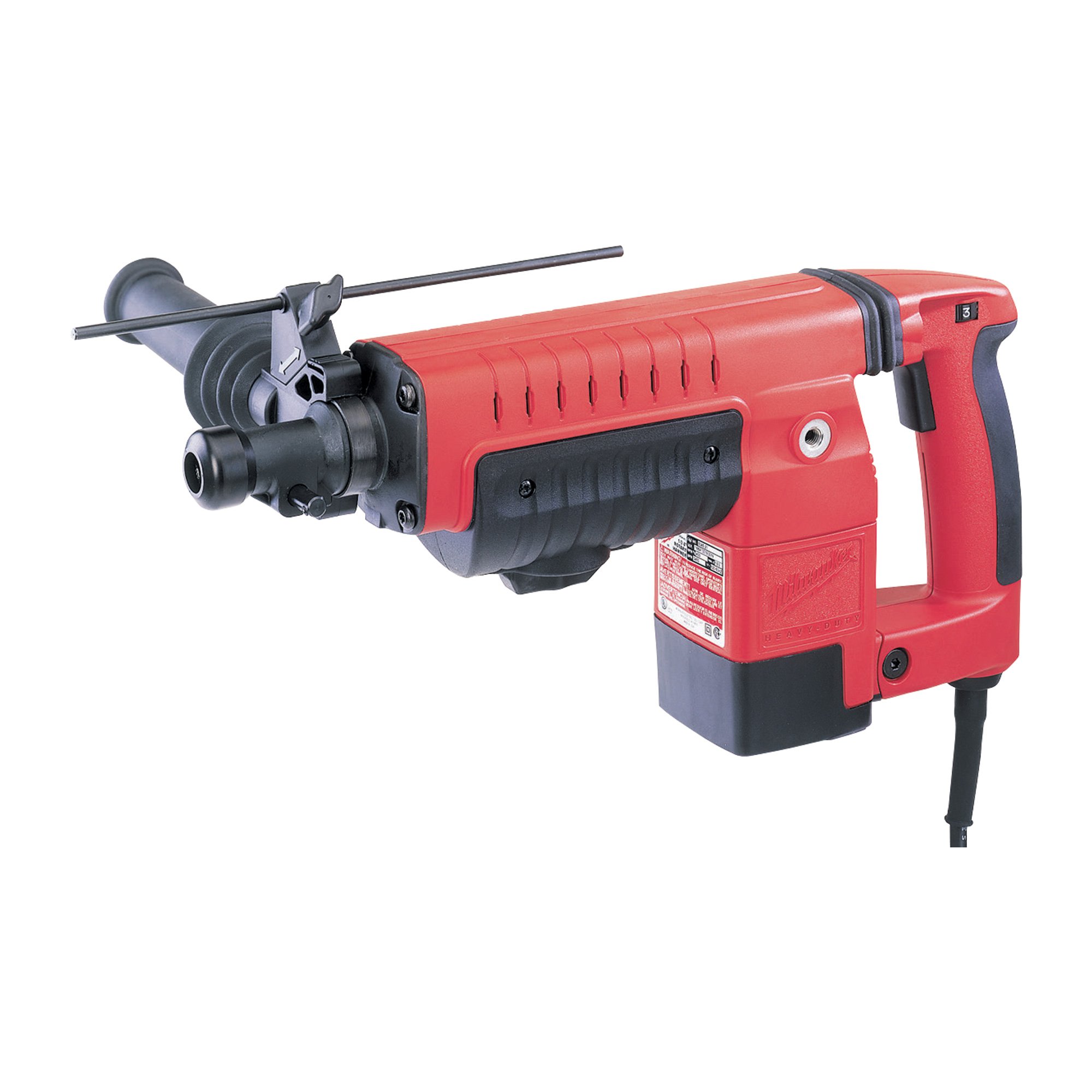 Milwaukee Rotary Hammer — 385 RPM, 3400 BPM, 13 Amp, Model 534521